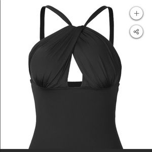 Cupshe one piece swimsuit Large NWT Black